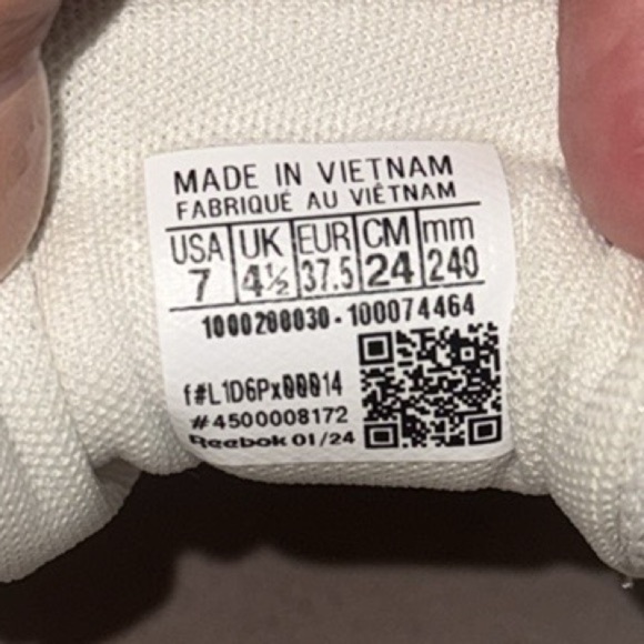 Womens Reebok Court Advance (size 8.5) - Picture 6 of 8